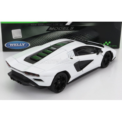 WELLY LAMBORGHINI COUNTACH LPi 800-4 2021 - WHITE 1/24