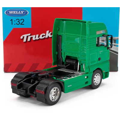 WELLY MAN TG 510 TRACTOR TRUCK 2-ASSI 2012 - GREEN 1/32