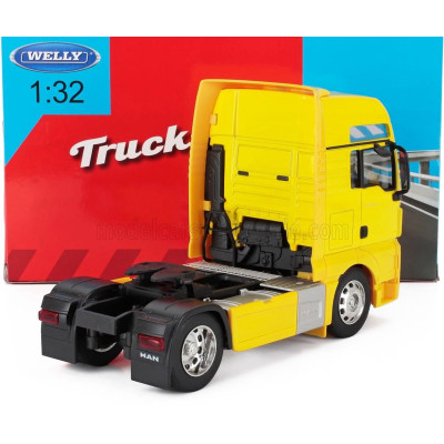 WELLY MAN TGX 18.440 XXL TRACTOR TRUCK 2-ASSI 2012 - YELLOW 1/32