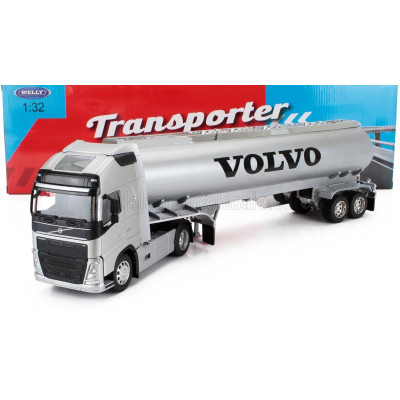 WELLY VOLVO FH4 500 TANKER TRUCK 2020 - SILVER 1/32