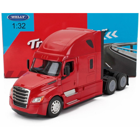 WELLY FREIGHTLINER CASCADIA TRACTOR TRUCK 3-ASSI 2018 - RED 1/32