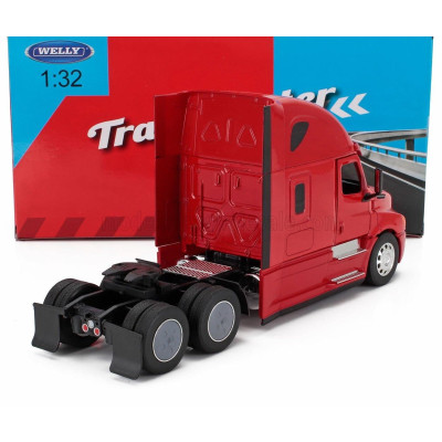 WELLY FREIGHTLINER CASCADIA TRACTOR TRUCK 3-ASSI 2018 - RED 1/32