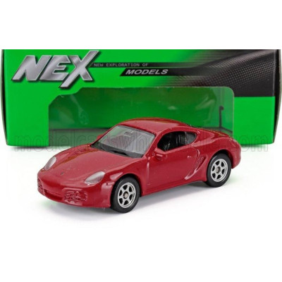 WELLY PORSCHE CAYMAN S COUPE 2005 - RED 1/64