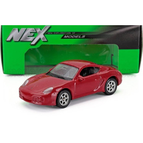 WELLY PORSCHE CAYMAN S COUPE 2005 - RED 1/64