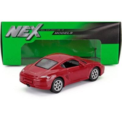 WELLY PORSCHE CAYMAN S COUPE 2005 - RED 1/64