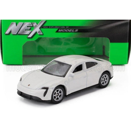 WELLY PORSCHE TAYCAN TURBO S 2019 - CREAM 1/64