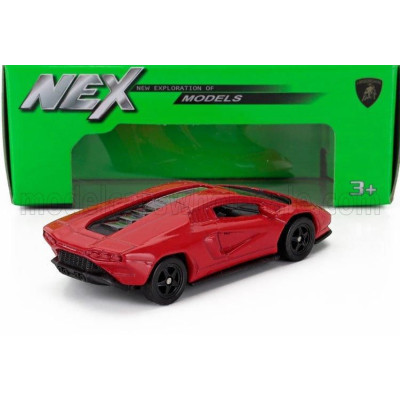 WELLY LAMBORGHINI COUNTACH LPi 800-4 2021 - RED 1/64