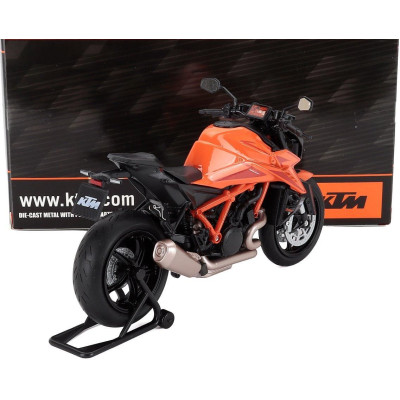 WELLY KTM 1390 SUPER DUKE R 2025 - ORANGE BLACK 1/12