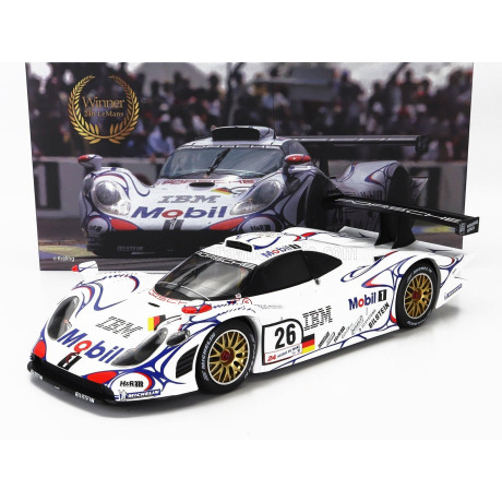 WERK83 PORSCHE 911 GT1-98 3.2L TURBO TEAM PORSCHE AG MOBIL-1 N 26 WINNER 24h LE MANS 1998 ALLAN McNISH - LAURENT AIELLO - STEPHA