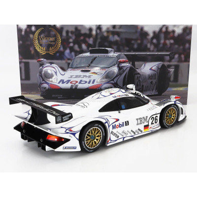 WERK83 PORSCHE 911 GT1-98 3.2L TURBO TEAM PORSCHE AG MOBIL-1 N 26 WINNER 24h LE MANS 1998 ALLAN McNISH - LAURENT AIELLO - STEPHA