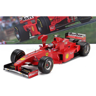 WERK83 FERRARI F1  F300 N 3 WITH TOWER WINGS 2nd IMOLA GP 1998 MICHAEL SCHUMACHER - RED 1/12