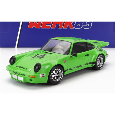 WERK83 PORSCHE 911 CARRERA 3.0 RSR N 14 IROC RIVERSIDE 1973 EMERSON FITTIPALDI - GREEN 1/18