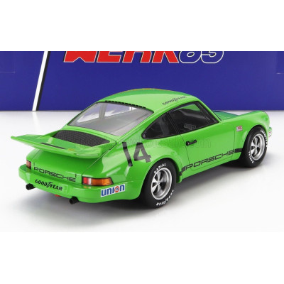 WERK83 PORSCHE 911 CARRERA 3.0 RSR N 14 IROC RIVERSIDE 1973 EMERSON FITTIPALDI - GREEN 1/18