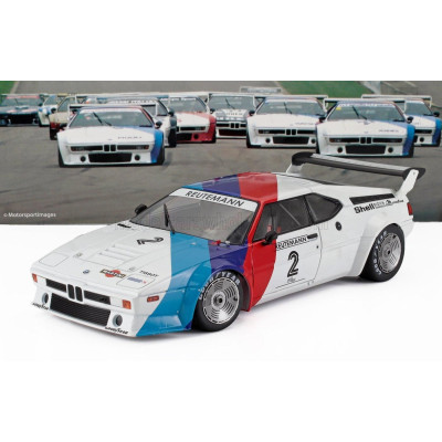 WERK83 BMW M1 M88 3.5L TEAM BMW MOTORSPORT N 2 PROCAR SERIES 1979 CARLOS REUTEMANN - WHITE BLUE RED 1/18