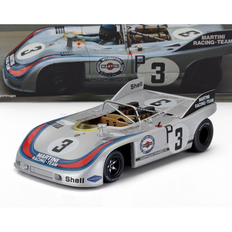 WERK83 PORSCHE 908/03 N 3 WINNER 1000km NURBURGRING 1971 LEFORD LARROUSSE - SILVER 1/18