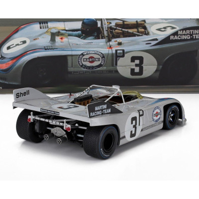 WERK83 PORSCHE 908/03 N 3 WINNER 1000km NURBURGRING 1971 LEFORD LARROUSSE - SILVER 1/18