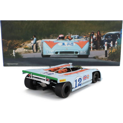 WERK83 PORSCHE 908/03 SPIDER TEAM JOHN WYER AUTOMOTIVE ENGINEERING GULF N 12 WINNER TARGA FLORIO 1970 JO SIFFERT - BRIAN REDMAN