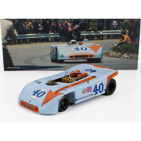 WERK83 PORSCHE 908/03 SPIDER TEAM JOHN WYER AUTOMOTIVE ENGINEERING GULF N 40 2nd TARGA FLORIO 1970 PEDRO RODRIGUEZ - LEO KINNUNE