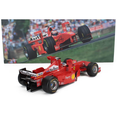 WERK83 FERRARI F1  F300 N 3 WITH TOWER WINGS 2nd IMOLA GP 1998 MICHAEL SCHUMACHER - RED 1/18
