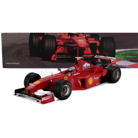 WERK83 FERRARI F1  F300 N 3 POLE POSITION AND WINNER MONZA ITALY GP 1998 MICHAEL SCHUMACHER - RED WHITE 1/18