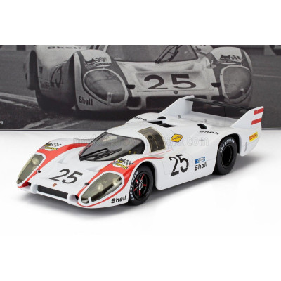 WERK83 PORSCHE 917LH 4.5L TEAM PORSCHE SYSTEM ENGENEERING N 25 POLE POSITION 24h LE MANS 1970 VIC ELFORD - KURT AHRENS - WHITE R