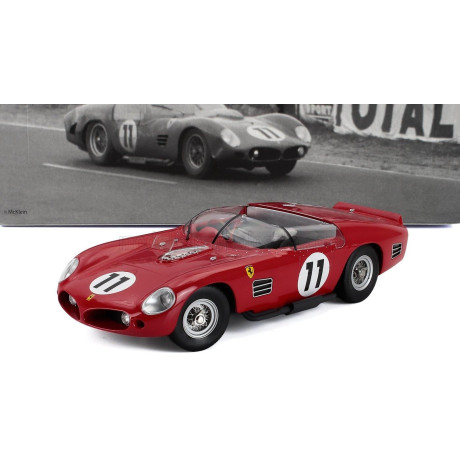 WERK83 FERRARI 250 TR61 3.0L V12 TEAM SEFAC N 11 2nd 24h LE MANS 1961 MIKE PARKES - WILLY MAIRESSE - RED 1/18