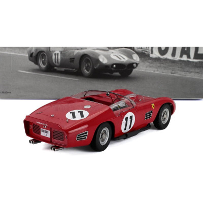 WERK83 FERRARI 250 TR61 3.0L V12 TEAM SEFAC N 11 2nd 24h LE MANS 1961 MIKE PARKES - WILLY MAIRESSE - RED 1/18