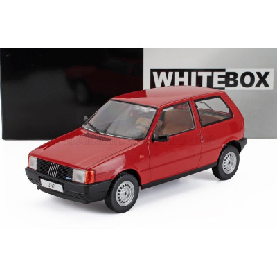 WHITEBOX FIAT UNO 45 1983 - RED BLACK 1/24