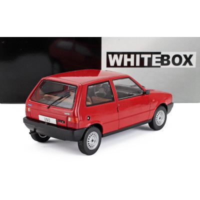 WHITEBOX FIAT UNO 45 1983 - RED BLACK 1/24