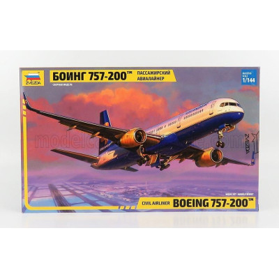ZVEZDA BOEING 757-200 AIRPLANE CIVIL AIRLINER 1982 1/144