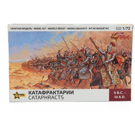 ZVEZDA FIGURES CATAPHRACTS - CAVALIERI CORAZZATI 1/72