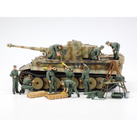 Tamiya 1:48 Német Tank Crew - Terepi Karbantartás | RCsvet
