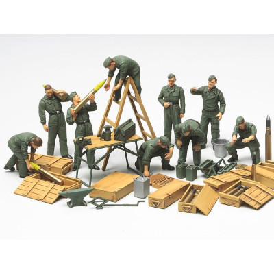 Tamiya 1:48 Német Tank Crew - Terepi Karbantartás | RCsvet