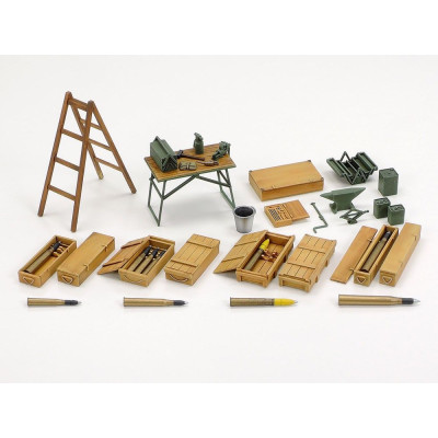 Tamiya 1:48 Német Tank Crew - Terepi Karbantartás | RCsvet