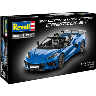 Plastic ModelKit auto 07750 - Corvette C8 Cabriolet (1:25)