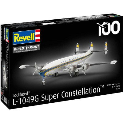 Plastic ModelKit letadlo 03745 - Lockheed L.1049G Super Constellation Lufthansa (1:144)