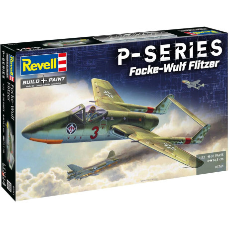 Plastic ModelKit letadlo 03761 - Focke-Wulf TL Jäger "Flitzer" (1:72)
