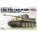 Model Kit tank MD006 - TIGER I EARLY PRODUCTION (1:35)