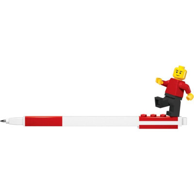 LEGO gelové pero s minifigurkou modré