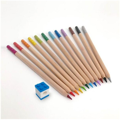 LEGO Pastelky s klipem, mix barev 12ks