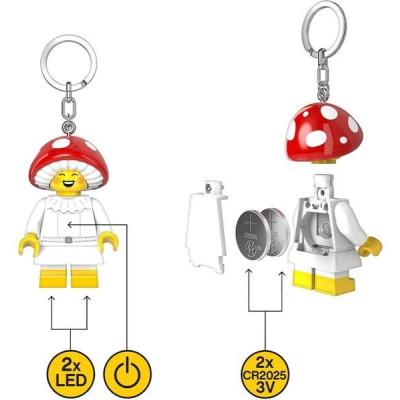 LEGO svítící klíčenka – Hříbek