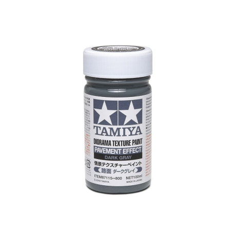 Tamiya Diorama Texture Paint – Pavement Effect, Sötétszürke (100 ml) | RCsvet