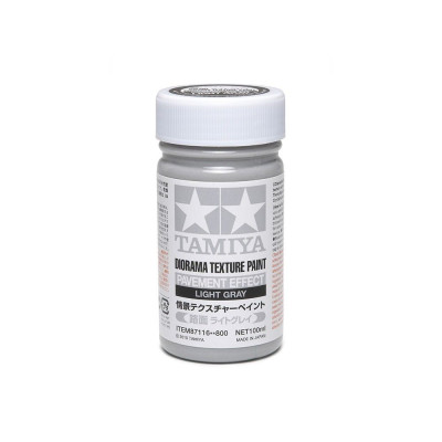 Tamiya Diorama Texture Paint – Pavement Effect, Világosszürke (100 ml) | RCsvet
