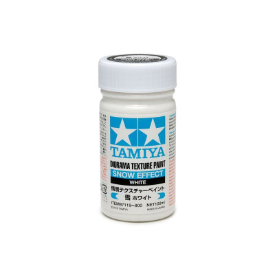 Tamiya Diorama Texture Paint – Hóhatású, Fehér (100 ml) | RCsvet