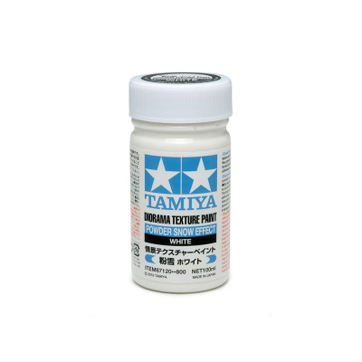 Tamiya Diorama Texture Paint – Snow Effect Powder, Fehér (100 ml) | RCsvet