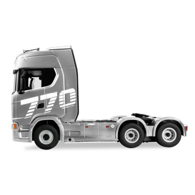 SCANIA 770 S TEHERAUTÓ 6X4 1:18 RTR EZÜST | RCsvet