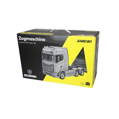 SCANIA 770 S TEHERAUTÓ 6X4 1:18 RTR EZÜST | RCsvet