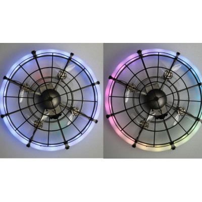 M18 striedavý dron s kamerou a LED kruhom, (RTF)