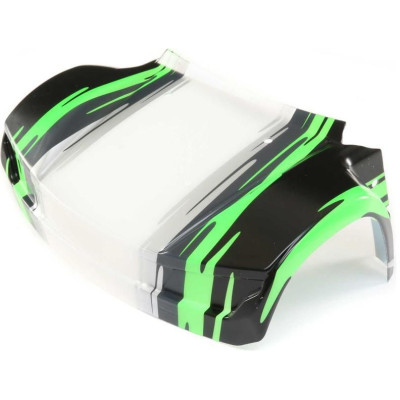 Losi přední část karoserie, zelená: Super Baja Rey