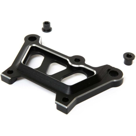 Losi deska nápravy horní přední černá hliník: DBXL-E